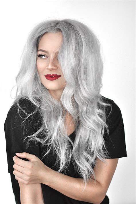 overtone pastel silver review and tutorial silver hair