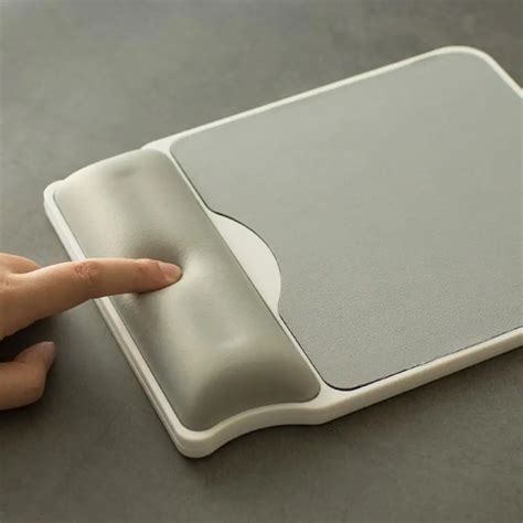 buy mouse pad  wrist pillow rebound memory foam cushion plastic hard bottom