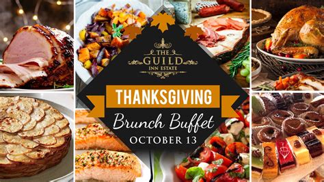 thanksgiving brunch buffet