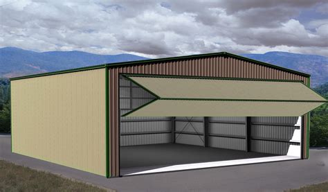 steel airplane hangars aviation buildings sunward steel