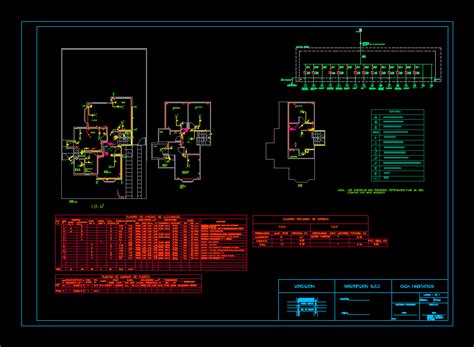 house room electrical wiring dwg full project  autocad designs cad