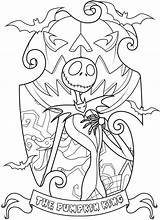 Halloween Coloring Jack Pages Skellington Complex Town King Adult Adults sketch template