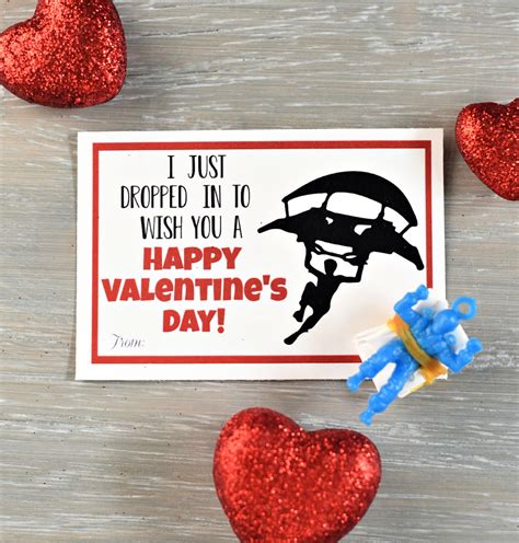 fortnite printable valentines fun squared