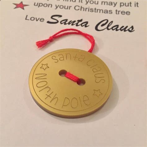 santas lost button   personalised poem   etsy christmas