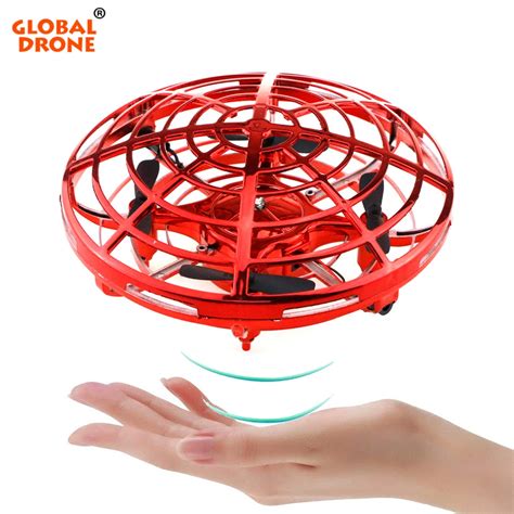 buy global drone anti collision ufo flying ball toys  kids mini drone