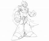 Zero Megaman Capcom Marvel Vs Abilities Coloring Pages sketch template