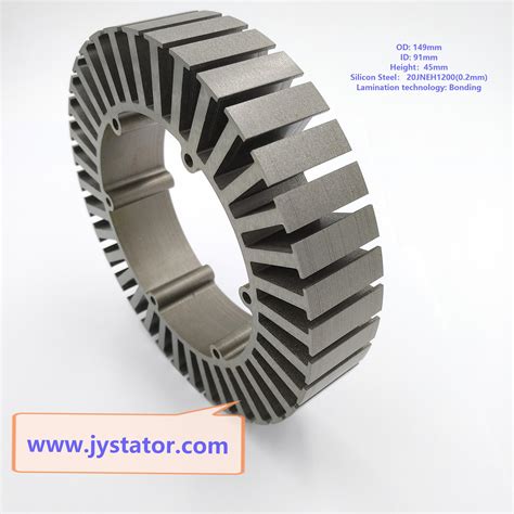 bonded statorglued stators  electric motorcycle wheel hub motor shenzhen jiaye industrial