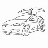 Tesla sketch template