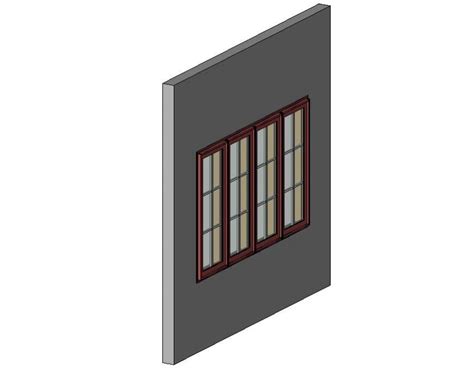panel window detail cad block layout revit file cadbull