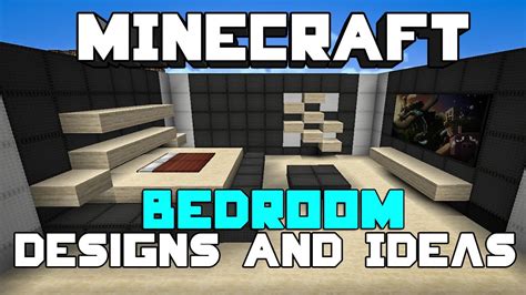 Minecraft Bedroom Designs And Ideas Youtube