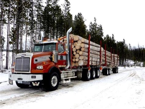 log truck logger equipment pinterest trucks stars  logs
