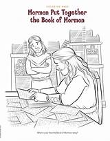 Mormon Writings sketch template