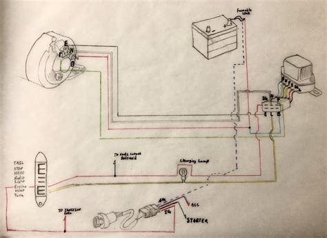 toyota hilux voltage regulator wiring diagram wiring diagram