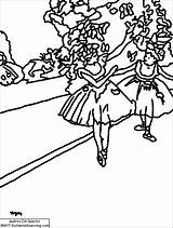 Dancers Degas Edgar sketch template