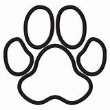 Paw Bengal Clipground sketch template