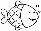 Peces Pez sketch template