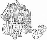 Bots Coloring Transformers Heatwave Kleurplaat Bot Boulder Scribblefun Optimus Davemelillo sketch template