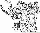 Frozen Coloring Family Pages Pdf Printable Print Cartoon Kids Color Getcolorings Coloringpages101 Getdrawings sketch template