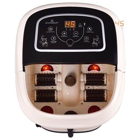 all in one foot spa massager with 4 rollers by choice