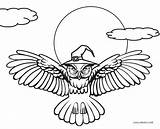 Owl Coloring Pages Halloween Printable Template Kids Cool2bkids Getcolorings Color sketch template