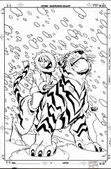 Lions Tigers Wieringo sketch template