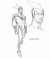 Firestorm Comicartcommunity Uniforme sketch template