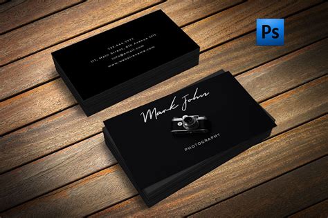beautiful photography business card  business cards design