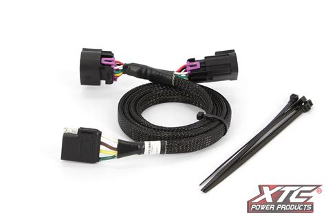 polaris rangers  ride command trailer wiring harness xtc power products