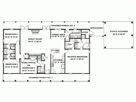 bedroom single floor house plans  home plans design