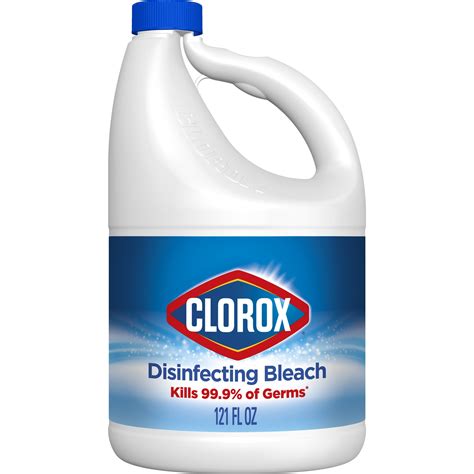 clorox disinfecting bleach regular concentrated formula  fl oz