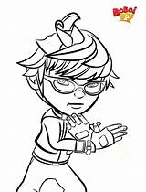 Boboiboy Coloring Pages Print Printable Kids Cool sketch template