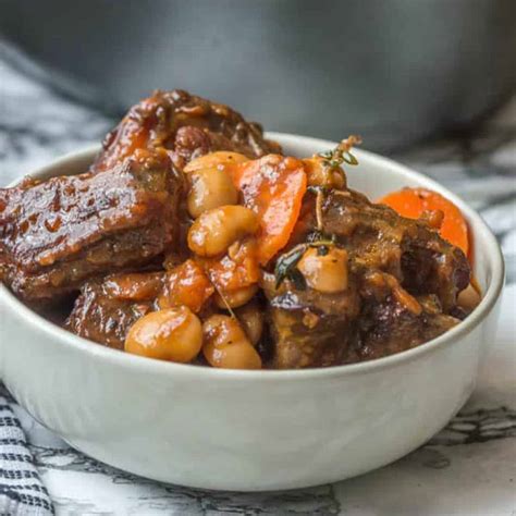 Jamaican Oxtail Stew With Butter Beans That Girl Cooks