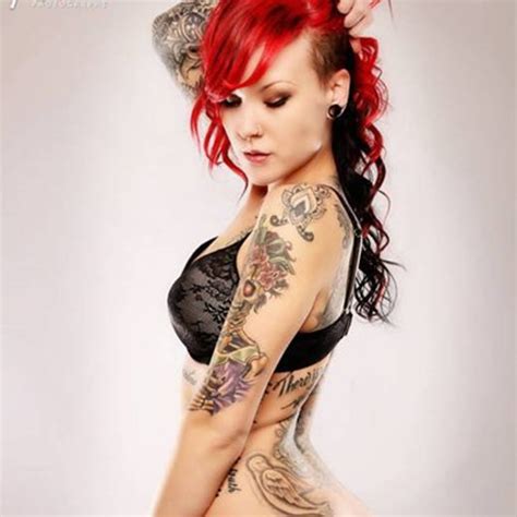 Sexy Tattooed Woman Inked Girls Inked Magazine