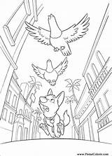 Bolt Volt Pintar Piorun Kolorowanki Pigeons Guident Dzieci Pobarvanke sketch template