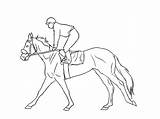 Coloring Thoroughbred Pages Horseland Getcolorings sketch template