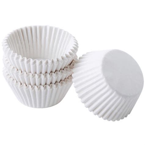 home style chocolates mini candy paper cups white  pack
