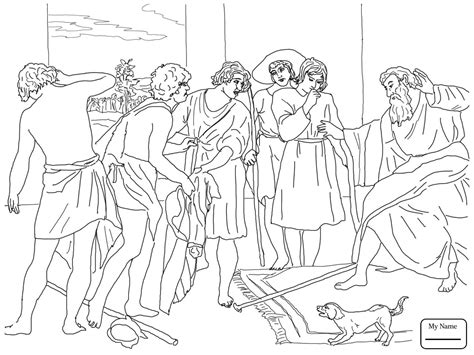 joseph sold  slavery coloring pages