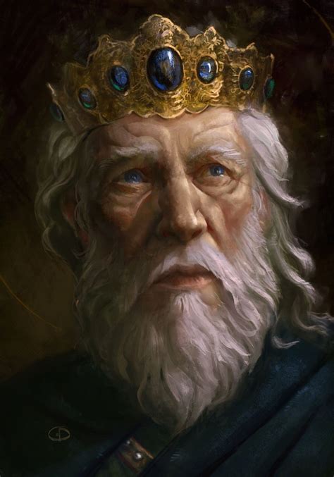 gerard kravchuk king art fantasy character design character portraits