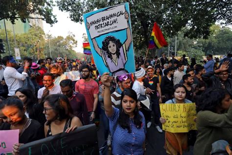 india s lgbt community marches freely after gay sex is decriminalized but stigma seen continuing
