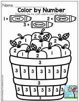 Numbers Worksheet Preschoolers Apples Appleseed Moffattgirls sketch template