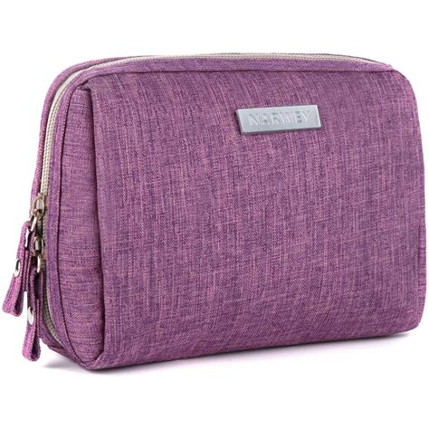 kit bag cute cosmetic bag waterproof travel toiletry bag organizer small size purple