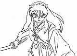Inuyasha Coloring Pages Printable Cool2bkids Kids Sheets Print Manga Color Bestcoloringpagesforkids Visit Getcolorings sketch template