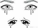 Eyes Drawing Crying Drawings Eye People Anime Clipart Draw Coloring Googly Watery Animated Step Cry Cliparts Kids Tired Easy Cartoon sketch template