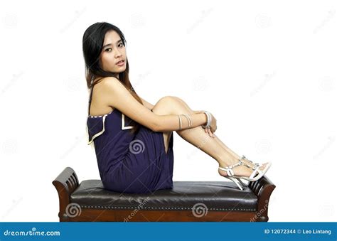 model sitting  chair stock images image