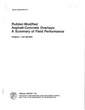 fillable  asphaltrubber rubber modified asphalt concrete overlays  york performance