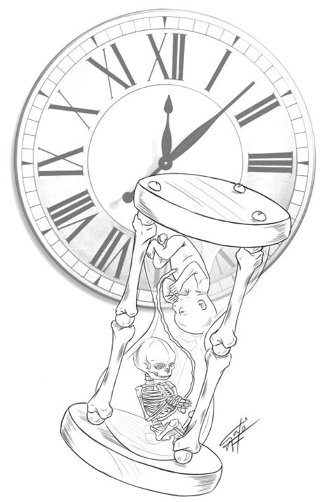 Hourglass Illustration Tumblr