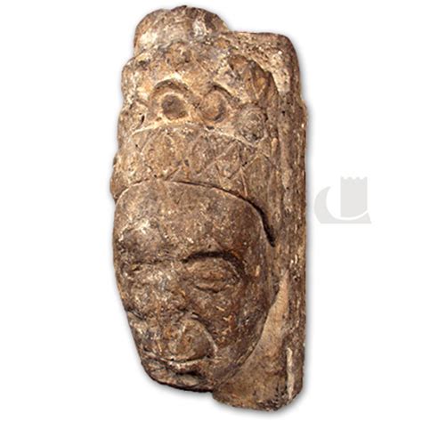 stone head of alina de mowbray