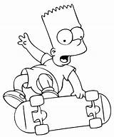 Simpson Bart Simson Coloriages Inspirant sketch template