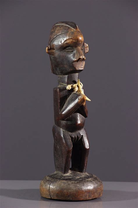 statuette africaine yaka  statues africaines fetiche tribal maternite