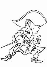 Musketeer Coloring Pages Cartoon France Categories sketch template